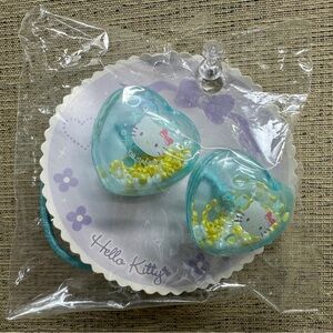 Hello Kitty 2-pc Beaded Elastic Hair Tie Set